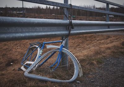 Bicycle on landscape