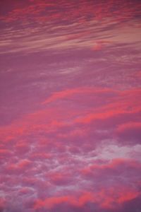 Scenic view of dramatic sky during sunset