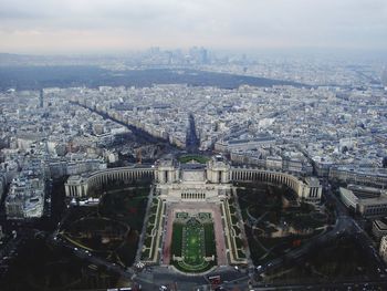 Aerial view of city