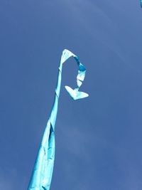 Low angle view of blue sky