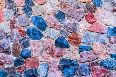 Full frame shot of stone wall