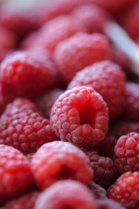 Full frame shot of strawberries