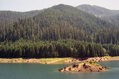 Scenic view of mountains