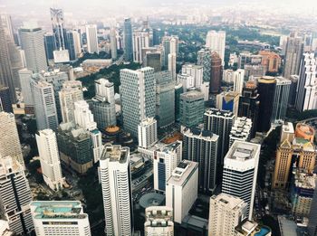 Aerial view of cityscape