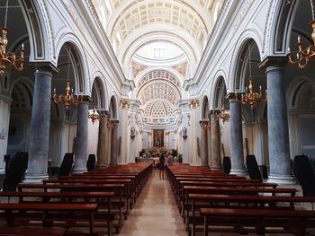 Panoramic view of cathedral and buildings