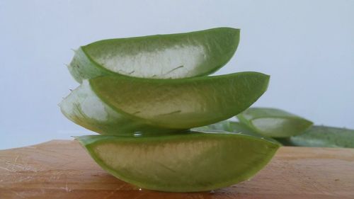 Close-up of fruits on table