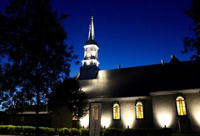 Low angle view of church