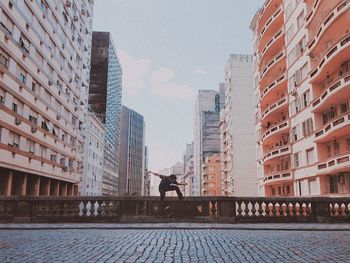 Buildings in city