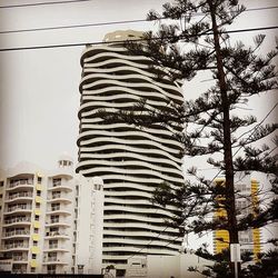 Low angle view of buildings against sky