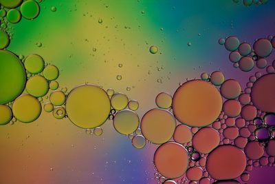 Full frame shot of bubbles