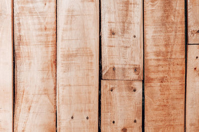 Full frame shot of wooden wall