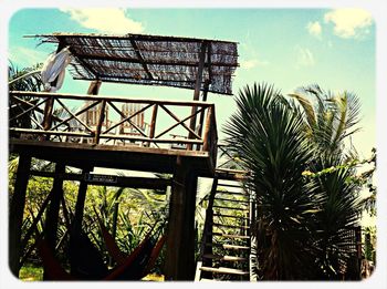 Low angle view of built structure