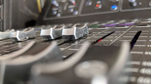 Close-up of computer keyboard