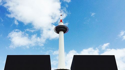 Low angle view of buildings against sky