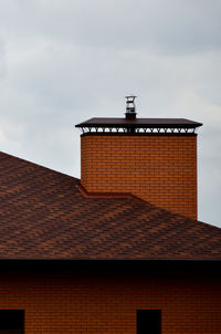 Low angle view of building against sky