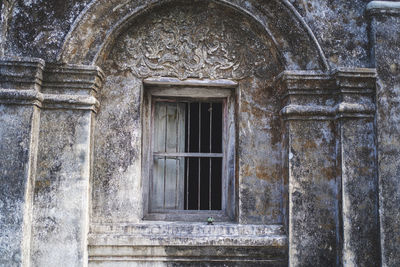 Window of old building