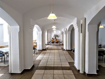 Corridor of building