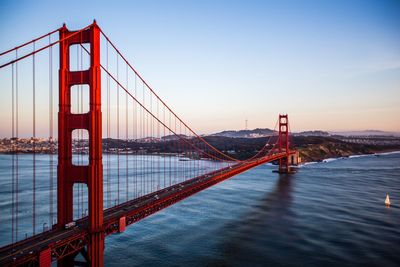 View of golden gate bridge