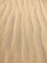 Full frame shot of sand at beach