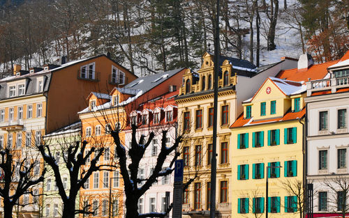 View of buildings in city