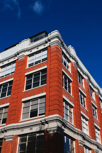 Low angle view of building against sky