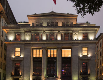 Elegant historical building on bund riverside