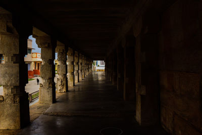 Corridor of temple india