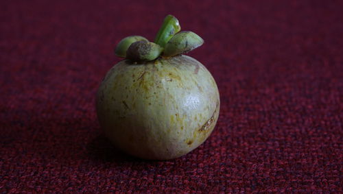 Close-up of fruits on table