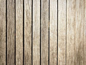 Full frame shot of wooden fence