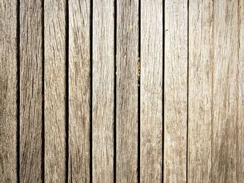 Full frame shot of wooden fence