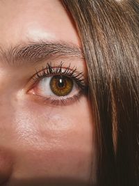 Close-up of young woman