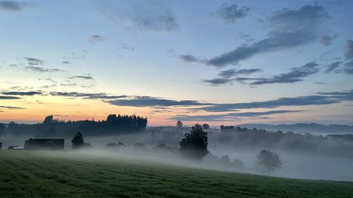 Early morning mood at breitenbach village 