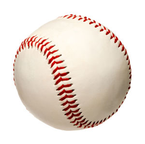 Close-up of ball against white background