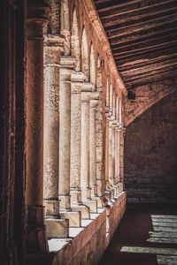 Interior of old building