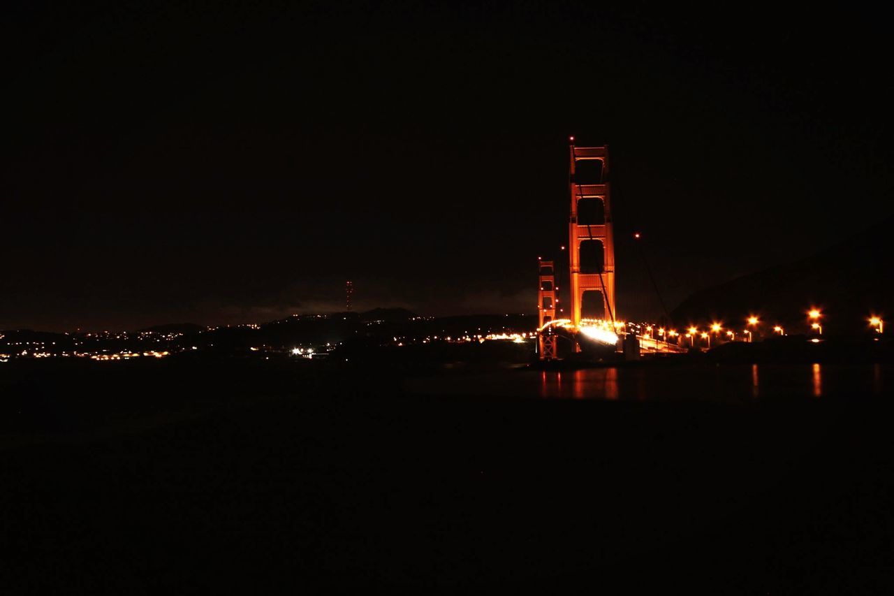 night, illuminated, architecture, building exterior, built structure, city, copy space, dark, cityscape, sky, clear sky, modern, tower, river, skyscraper, city life, water, waterfront, capital cities, travel destinations