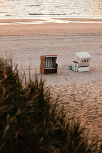 Scenic view of beach