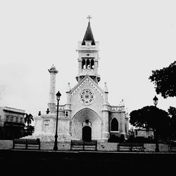 Low angle view of church