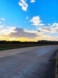 Scenic view of sky during sunset