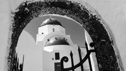 Low angle view of mosque