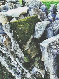 Full frame shot of rocks