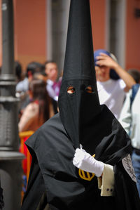 Holy week celebration of the brotherhoods of andalucia