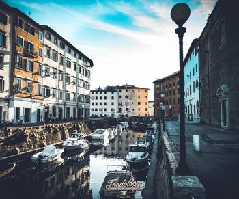 View of buildings in city