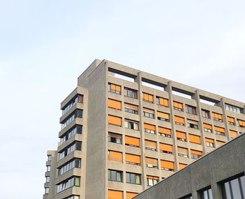 Low angle view of building against sky