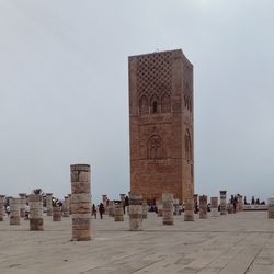 View of monument against clear sky