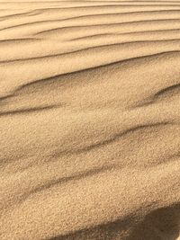 Full frame shot of sand