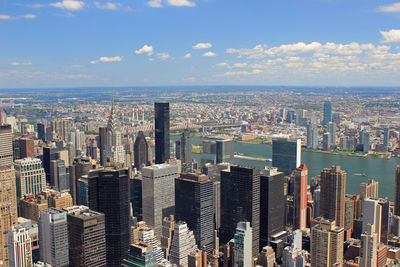 Aerial view of cityscape