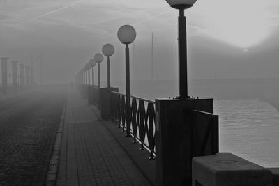 Pier on sea