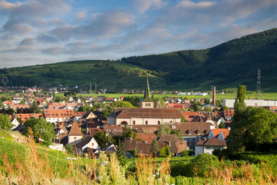 Village in alsace - france