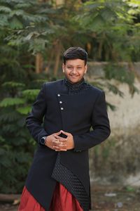 Portrait of a smiling young man