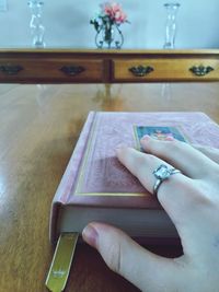 Cropped image of woman